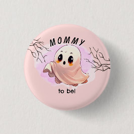 Boo Baby Shower Halloween Rosa themed Cute Party Knapp