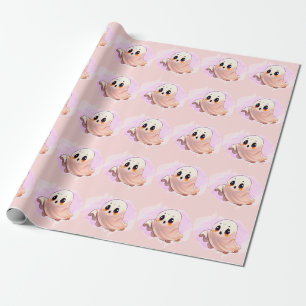 Boo Baby Shower Halloween Rosa themed Cute Party Presentpapper