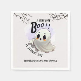 Boo Baby Shower Halloween themed Cute Party Pappersservett
