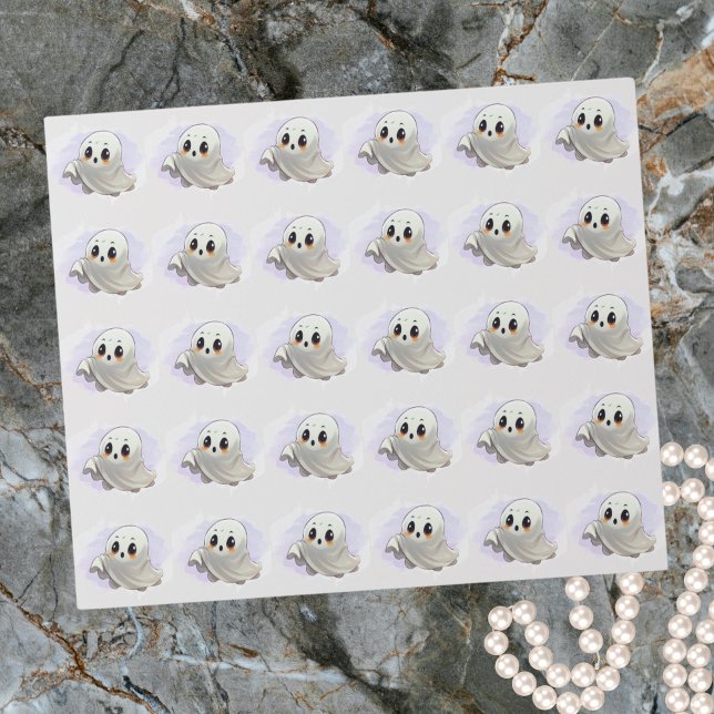 Boo Baby Shower Halloween themed Cute Party Presentpapper (Skapare uppladdad)