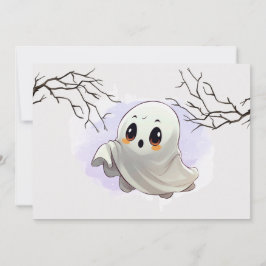 Boo Baby Shower Halloween themed Cute Party Tack Kort