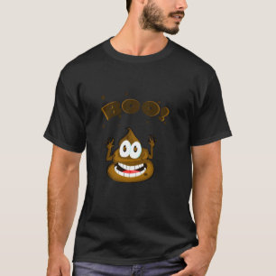 Boo Bajs Tee Halloween   Män Kvinnor