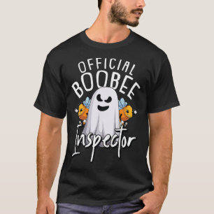 Boo-bee-inspektör Lazy Diy Halloween Costume Funny T Shirt