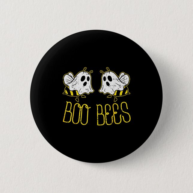 Boo Bees Funny Couples Halloween Costume For Adult Knapp (Framsida)
