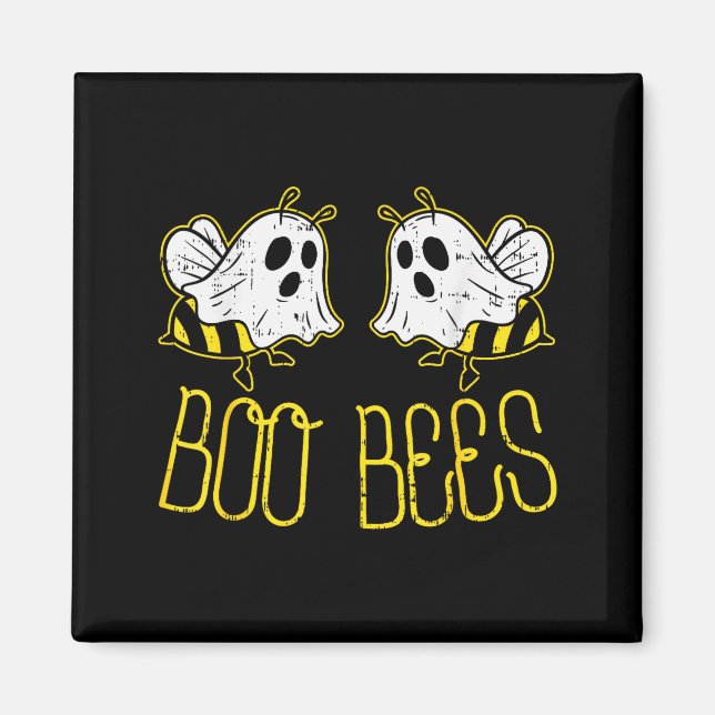 Boo Bees Funny Couples Halloween Costume For Adult Magnet (Framsidan)