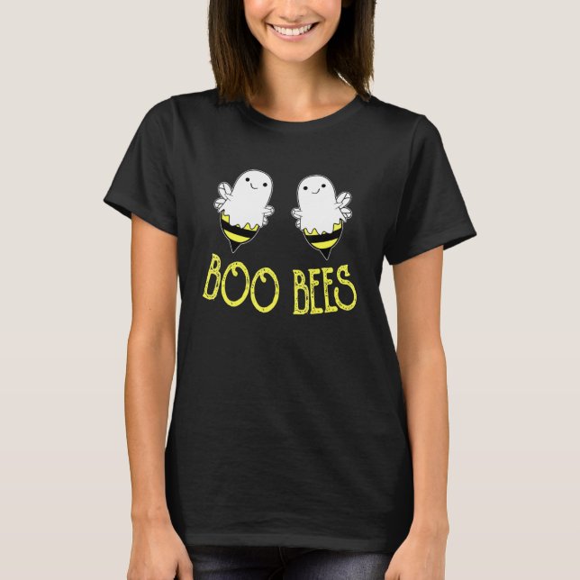 Boo Bees Funny Cute Couple Halloween Costume for W T Shirt (Framsida)