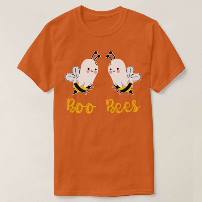 Boo Bees Funny Halloween Matching Costume 1 T Shirt (Design framsida)