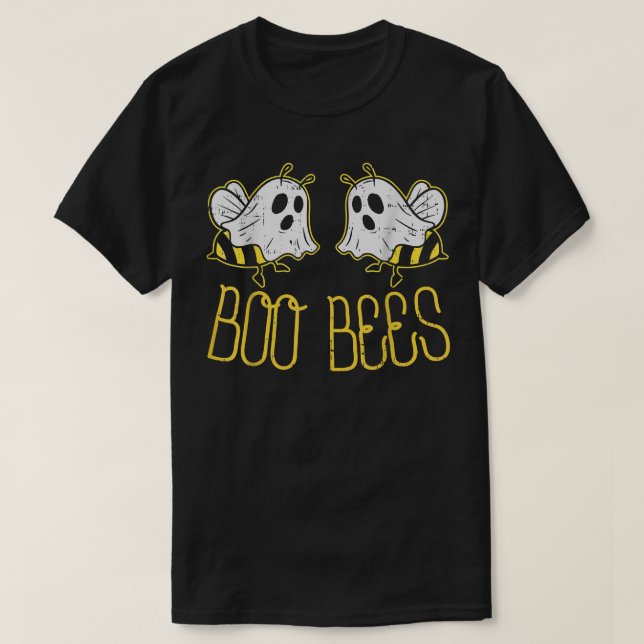 Boo Bees Ghost Funny Par Halloween Costume for T Shirt (Design framsida)