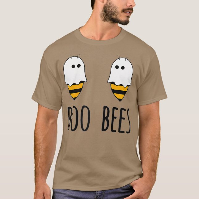 Boo Bees Halloween for Women Funny Bees T Shirt (Framsida)