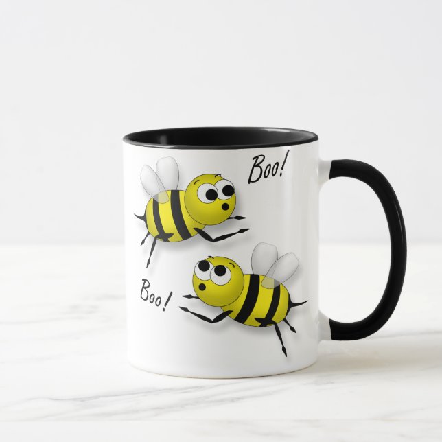 Boo Bees :: Halloween inspirerade mugg (Höger)
