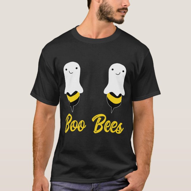 Boo Bees Par Halloween Costume Funny Bees Tee  (Framsida)