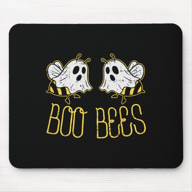Boo Bees Roligt Par Halloween Costume for Vuxen H Musmatta (Framsidan)