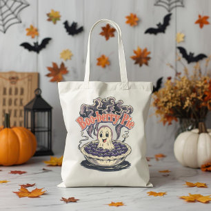 Boo-berry Paj Funny Halloween Blueberry Pun Tygkasse