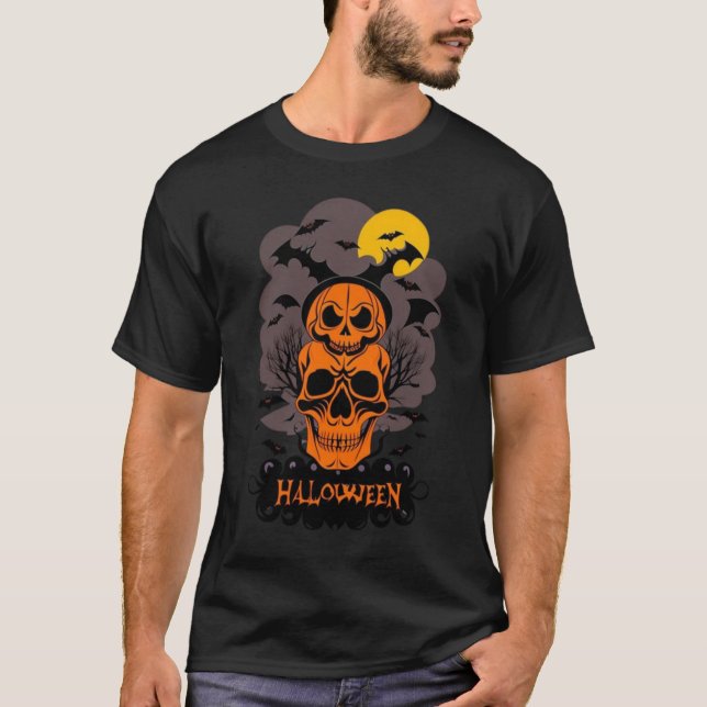 Boo-besättningen Halloween T Shirt (Framsida)