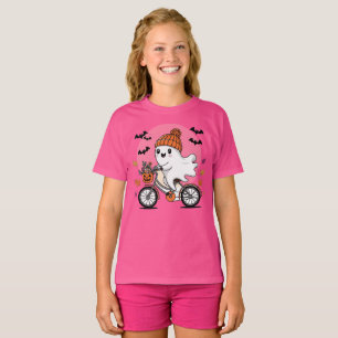 Boo Bike Shirt Halloween Kids Shirt T