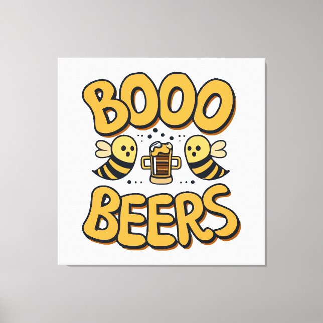 Boo-binar Canvastryck (Framsida)