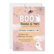 Boo Birthday Theme | Halloween Fall Girl Birthday