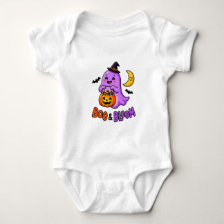 Boo Bloom Ghost Halloween T Shirt