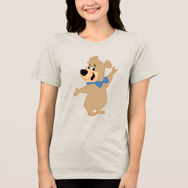 Boo-Boo Bear Arm Wide T Shirt (Framsida)