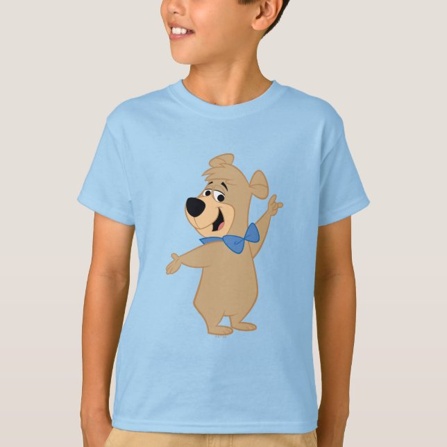 Boo-Boo Bear Arm Wide T Shirt (Framsida)