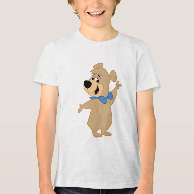 Boo-Boo Bear Arm Wide T Shirt (Framsida)