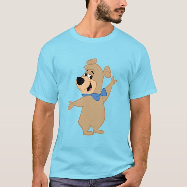 Boo-Boo Bear Arm Wide T Shirt (Framsida)