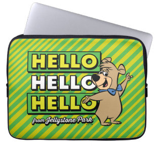 Boo-Boo Bear Hej Hej Hej from Jellystone Laptop Fodral