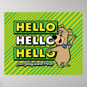 Boo-Boo Bear Hej Hej Hej from Jellystone Poster