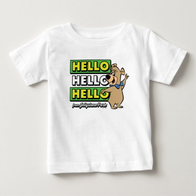 Boo-Boo Bear Hej Hej Hej from Jellystone T Shirt (Framsida)