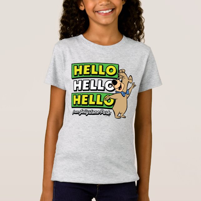 Boo-Boo Bear Hej Hej Hej from Jellystone T Shirt (Framsida)