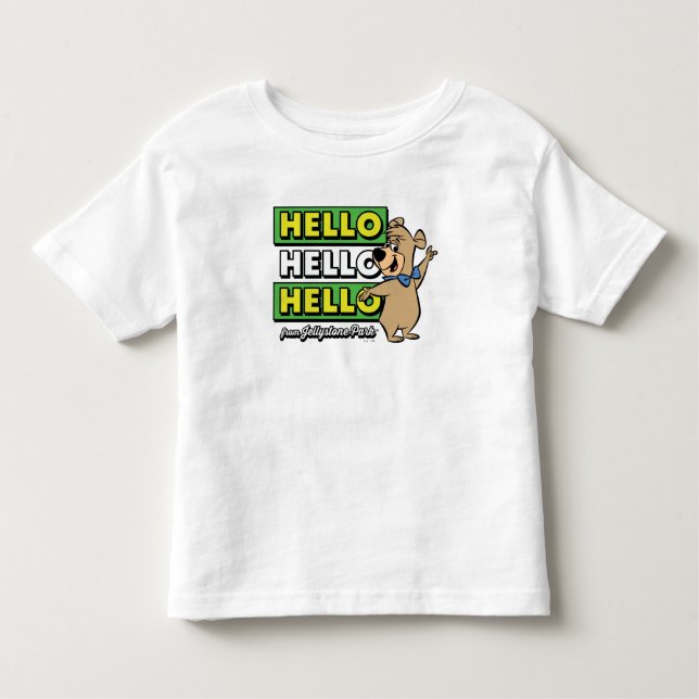 Boo-Boo Bear Hej Hej Hej from Jellystone T Shirt (Framsida)
