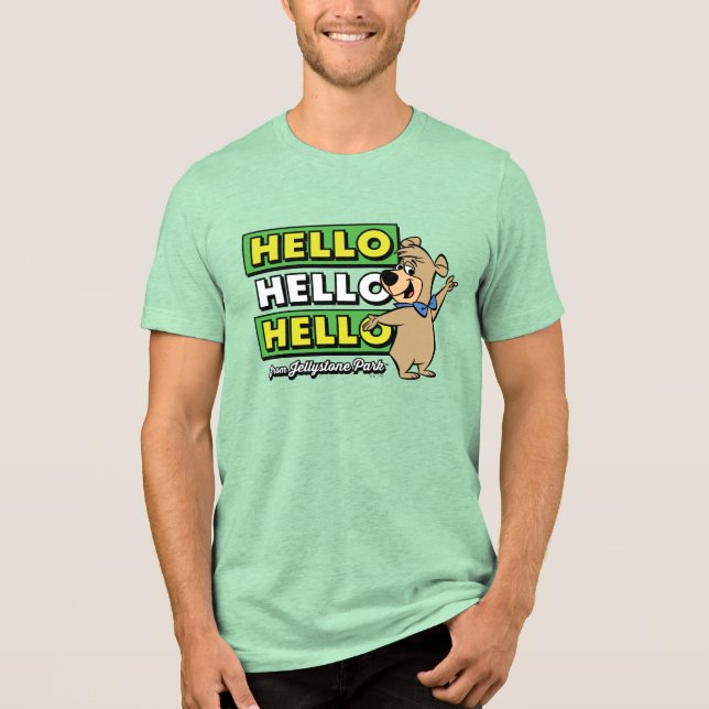 Boo-Boo Bear Hej Hej Hej from Jellystone T Shirt (Framsida)