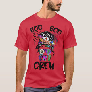 Boo boo-besättningselak som köper kvinnliga sjuksk t shirt