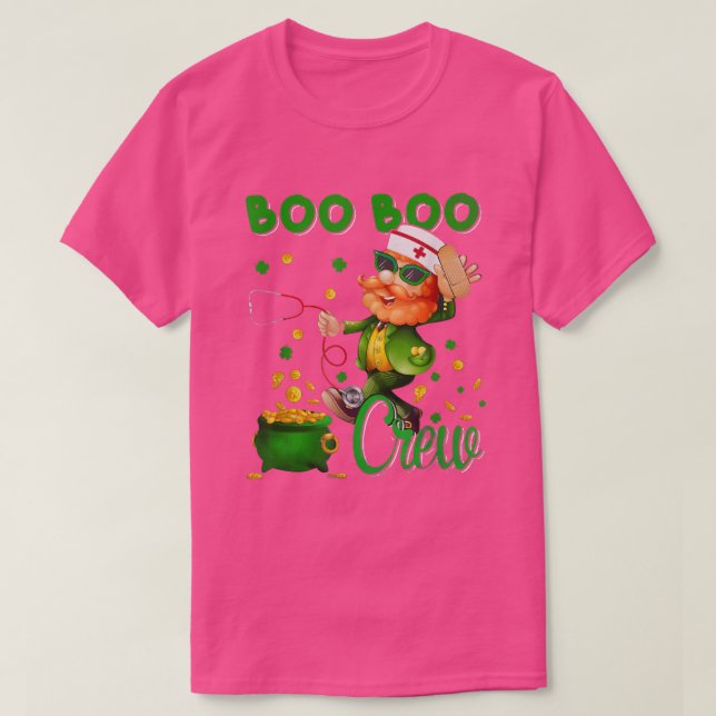 Boo Boo Crew Cute Funny St T Shirt (Design framsida)