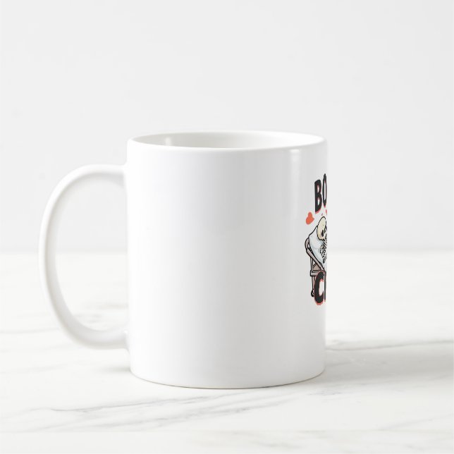 Boo Boo Crew Cute Halloween Nurse Spöken Essential Kaffemugg (Vänster)