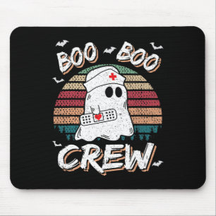 Boo Boo Crew Funny Ghost Ems Emt Sjukvårdare Nurse Musmatta