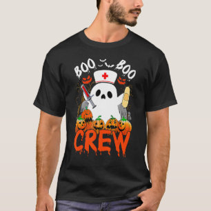 Boo Boo Crew Funny Ghost EMS EMT Sjukvårdare Nurse T Shirt