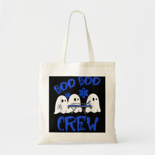 Boo Boo Crew Funny Ghost EMS EMT Sjukvårdare Nurse Tygkasse