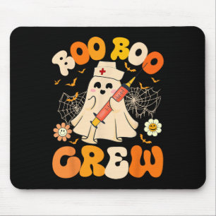 Boo Boo Crew Funny Ghost Nurse Retro Halloween Nur Musmatta