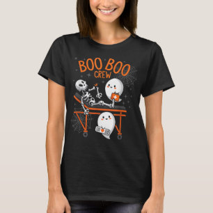 Boo Boo Crew Ghost Doktor Sjukvårdare EMT Nurse Ha T Shirt