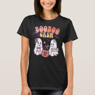 Boo Boo Crew Ghost Doktor Sjukvårdare EMT Nurse Ha T Shirt