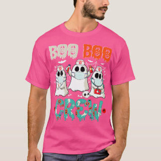 Boo Boo Crew Ghost Doktor Sjukvårdare Emt Nurse Ha T Shirt