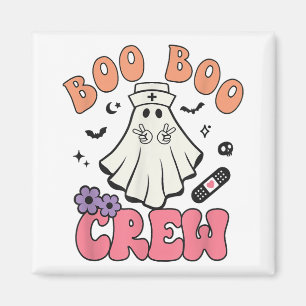 Boo Boo Crew Ghost Doktor Sjukvårdare Nurse Hallow Magnet