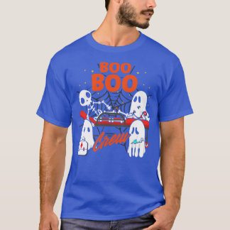 Boo Boo Crew Ghost Sjukvårdare Doktor EMT Nurse Ha T Shirt