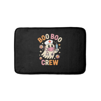 Boo Boo Crew Halloween Ghost Nurse Essential T-Shi Badrumsmatta