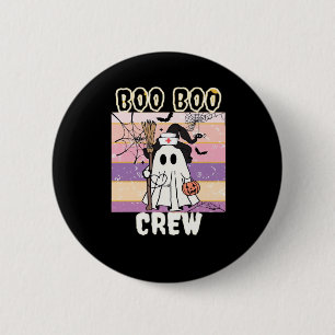 Boo Boo Crew Halloween Ghost Nurse Essential T-Shi Knapp