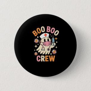 Boo Boo Crew Halloween Ghost Nurse Essential T-Shi Knapp
