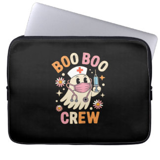 Boo Boo Crew Halloween Ghost Nurse Essential T-Shi Laptop Fodral