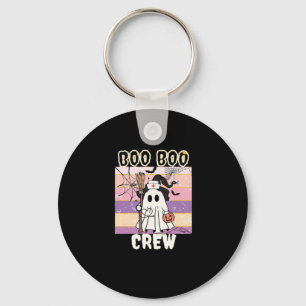 Boo Boo Crew Halloween Ghost Nurse Essential T-Shi Nyckelring