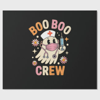 Boo Boo Crew Halloween Ghost Nurse Essential T-Shi Presentpapper
